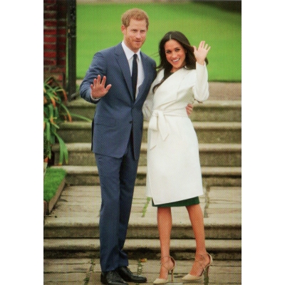 Kaart Duke & Duchess of Sussex Kaart Duke & Duchess of Sussex